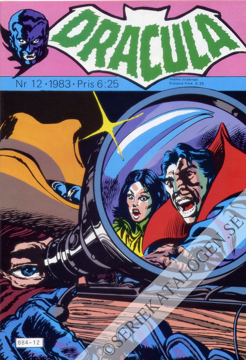 Framsida på Dracula #12 (1983)