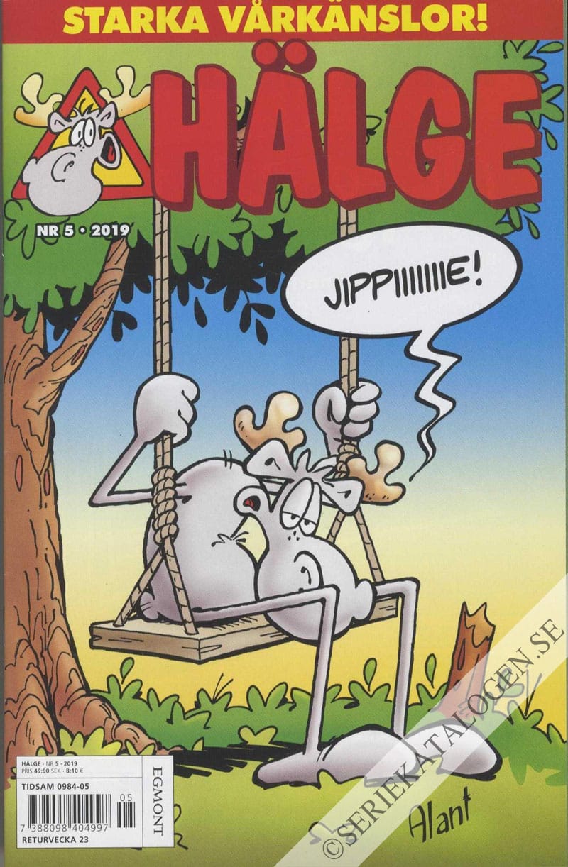 Framsida på Hälge #5 (2019)