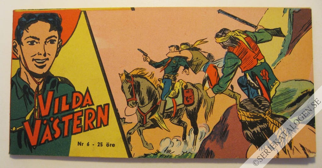 Framsida på Vilda Västern #6 (1960)
