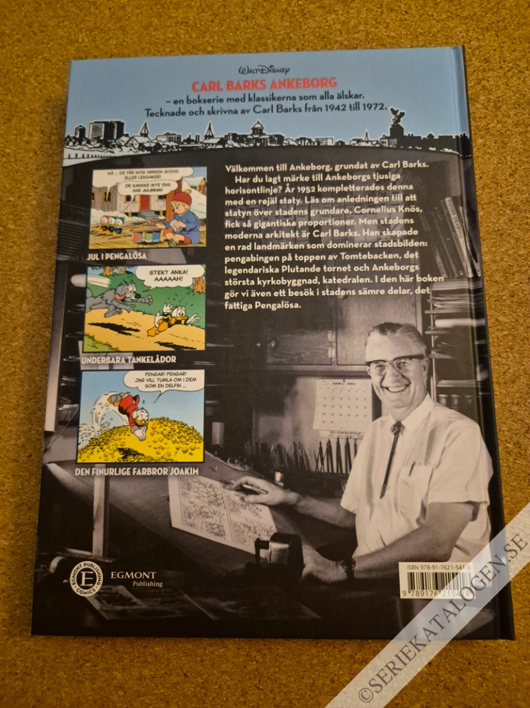 Baksida på Den gyllene hjälmen och andra historier från 1952 (2020)