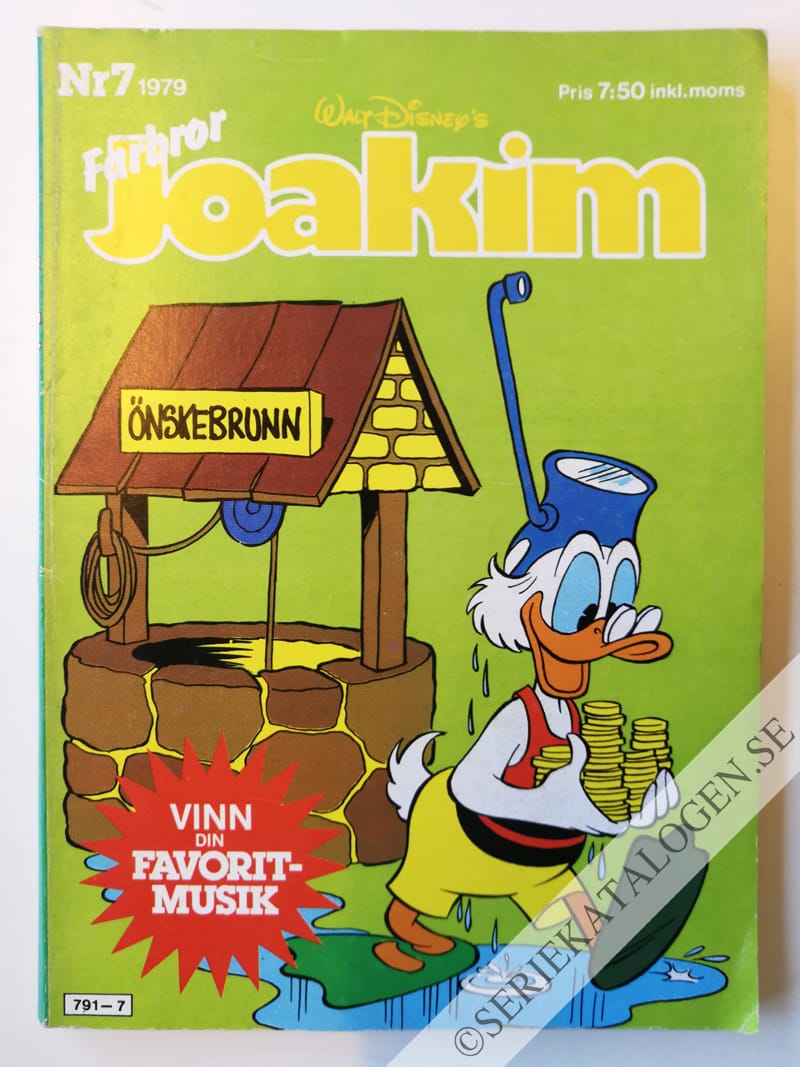 Framsida på Joakim #7 (1979)