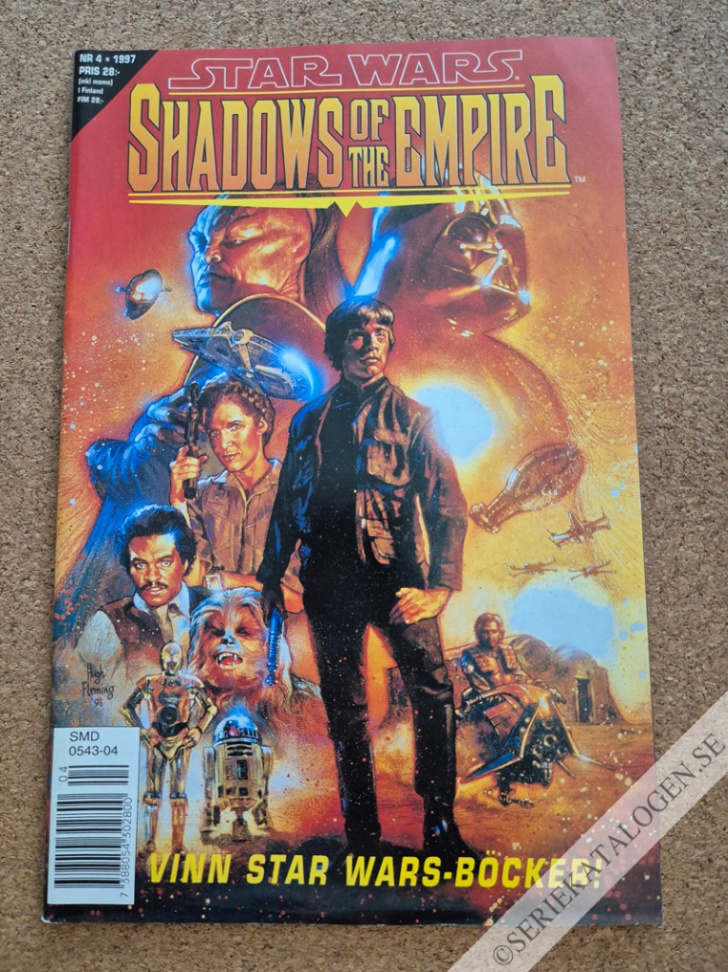 Framsida på Shadows of the Empire (1997)