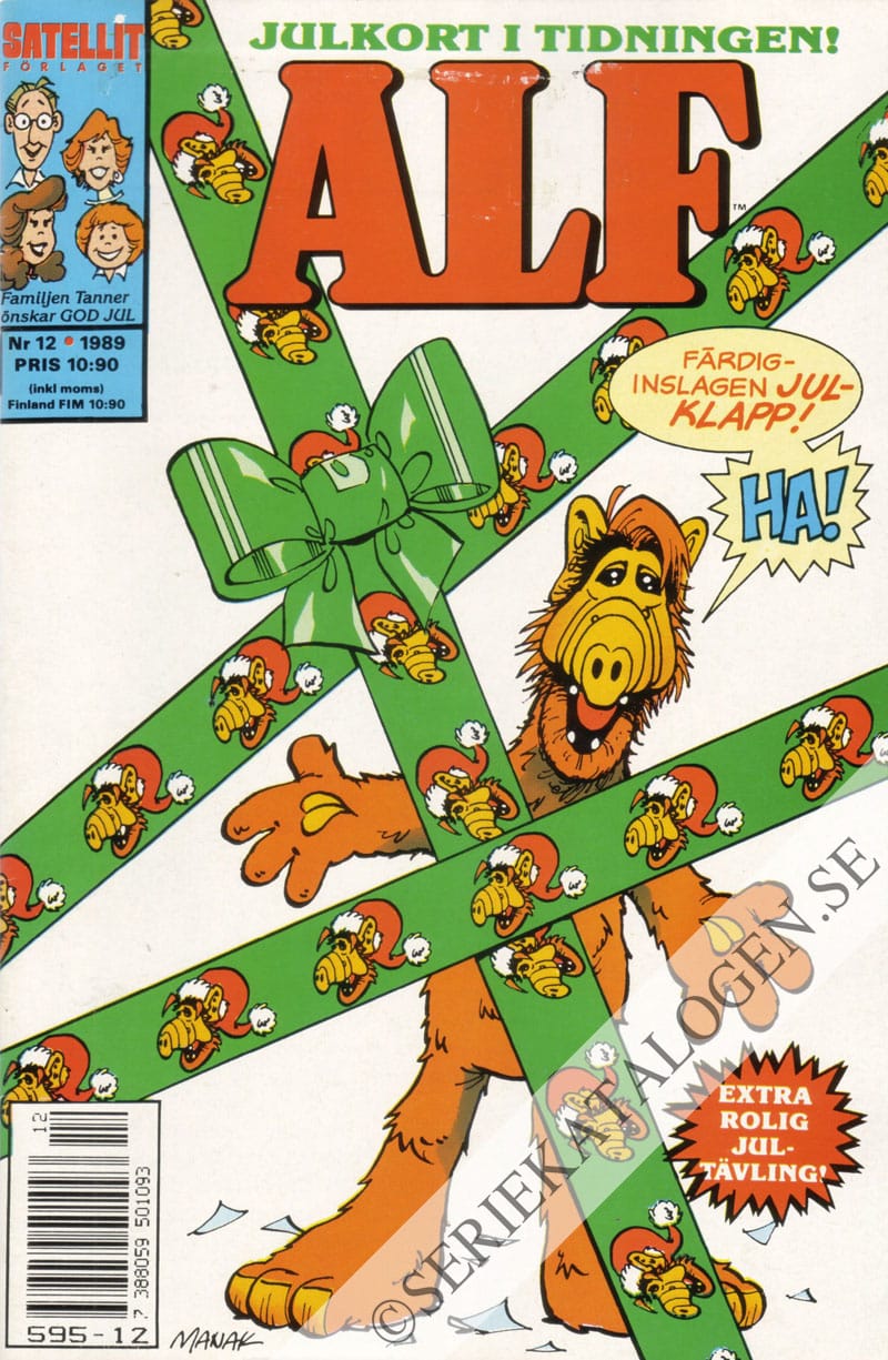 Framsida på Alf #12 (1989)
