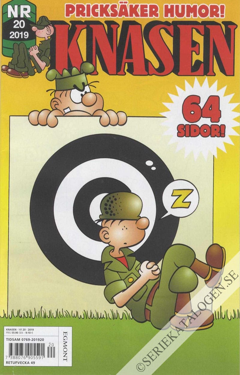 Framsida på Knasen #20 (2019)