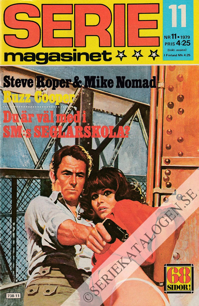 Framsida på Seriemagasinet #11 (1979)