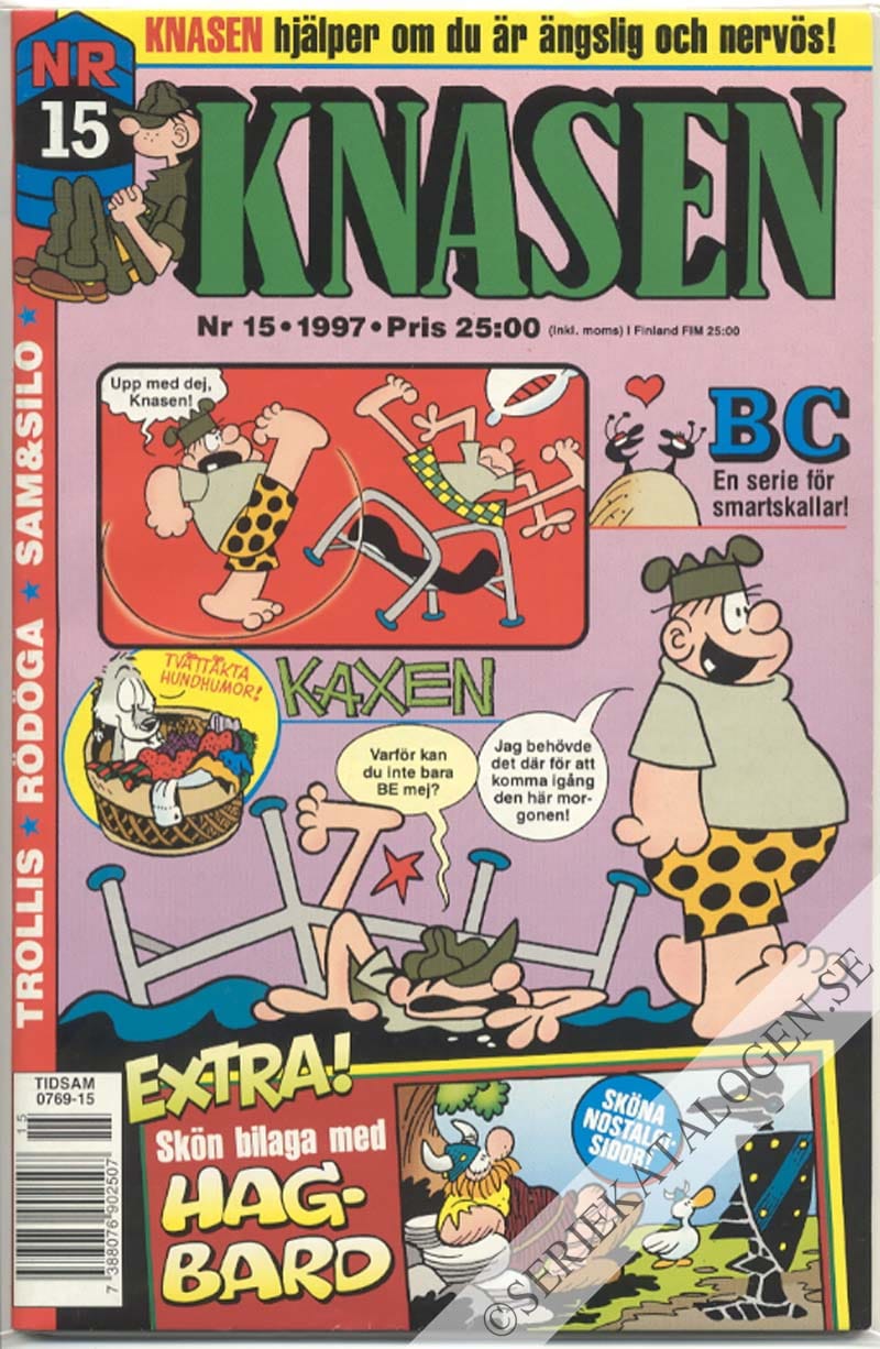 Framsida på Knasen #15 (1997)