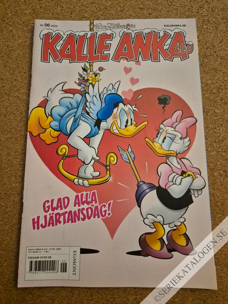 Framsida på Kalle Anka & C:o #6 (2024)