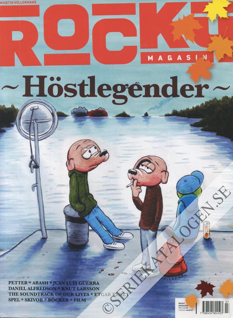 Framsida på Martin Kellermans Rocky Höstlegender (2008)