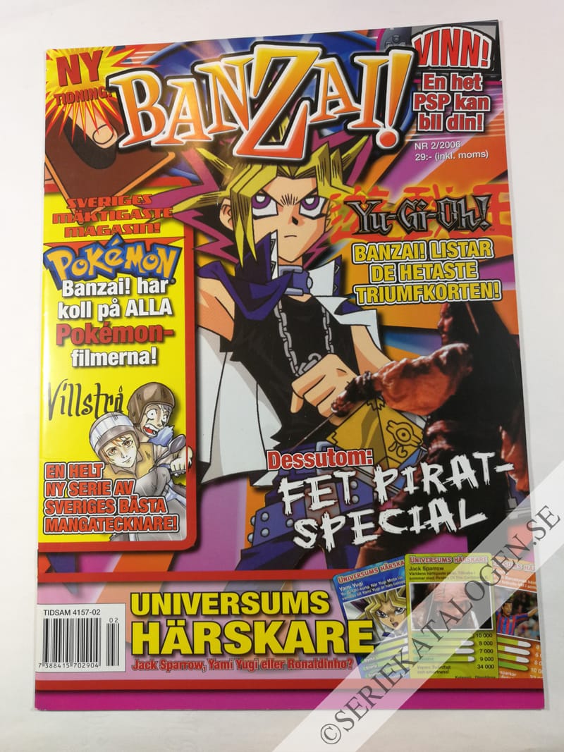 Framsida på Banzai! #2 (2006)