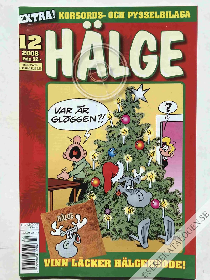 Framsida på Hälge #12 (2008)