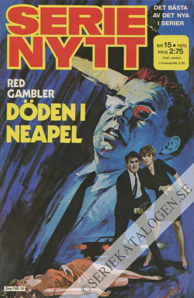 Framsida på Serie-Nytt #15 (1975)