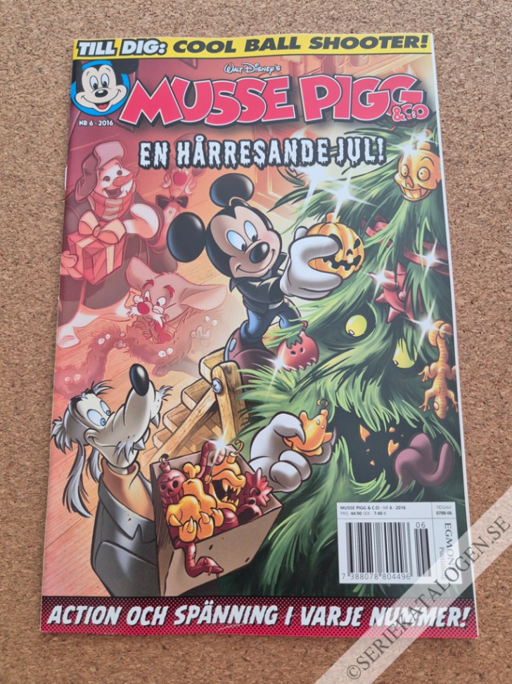 Framsida på Musse Pigg & C:o #6 (2016)