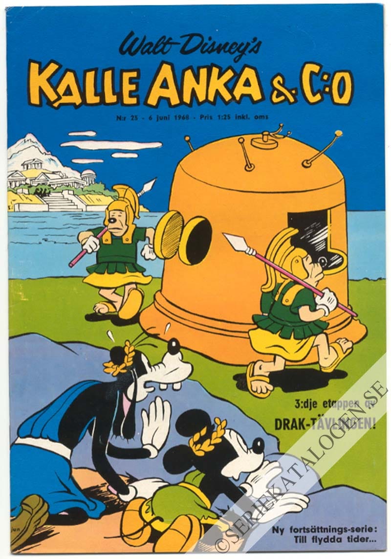 Framsida på Kalle Anka & C:o #23 (1968)