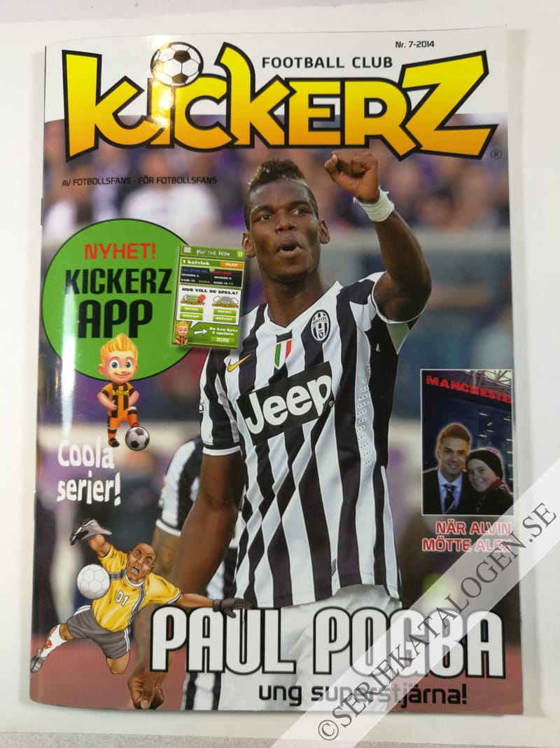 Framsida på Kickerz Football Club #7 (2014)