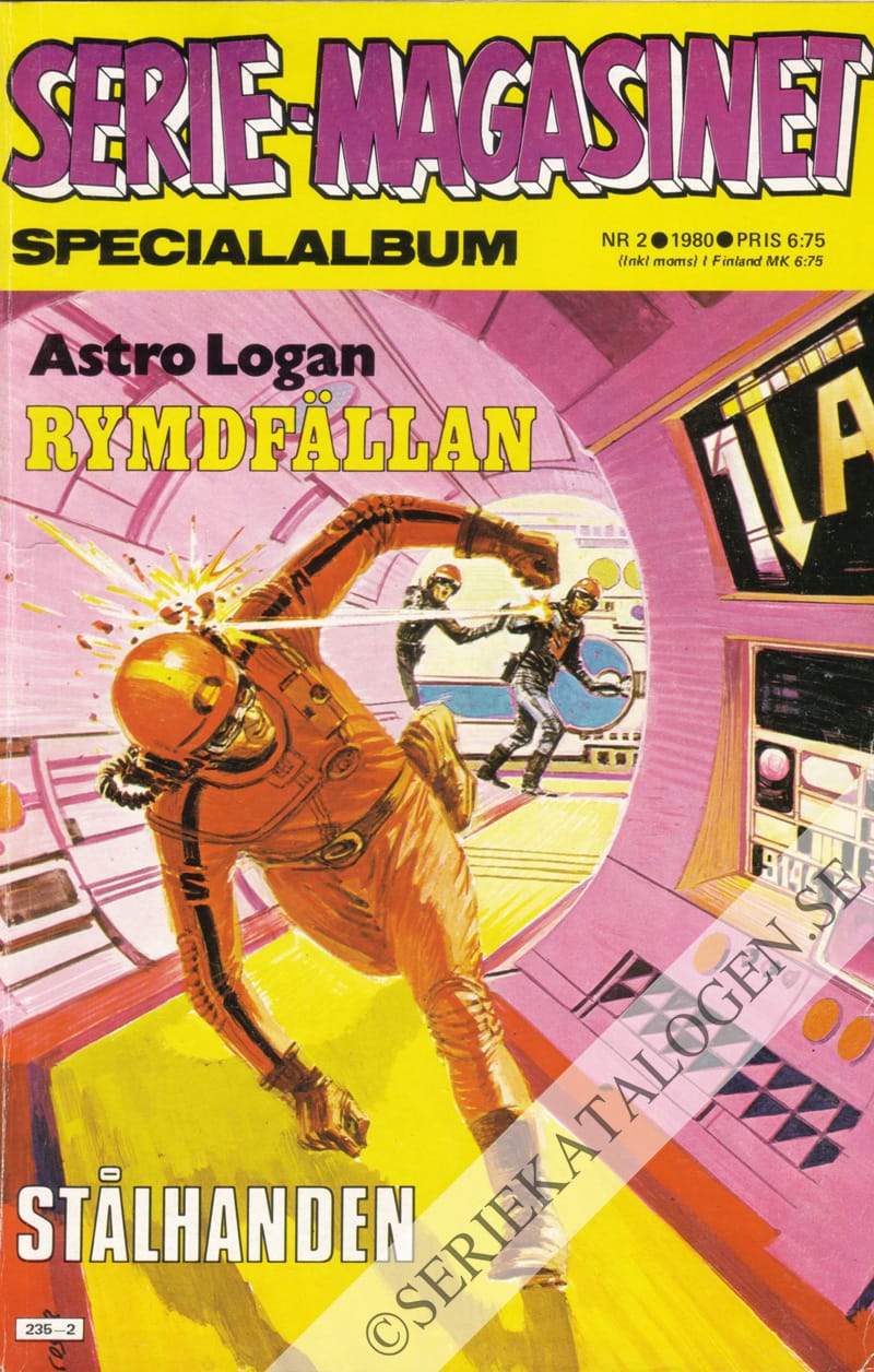 Framsida på Seriemagasinet specialalbum #2 (1980)