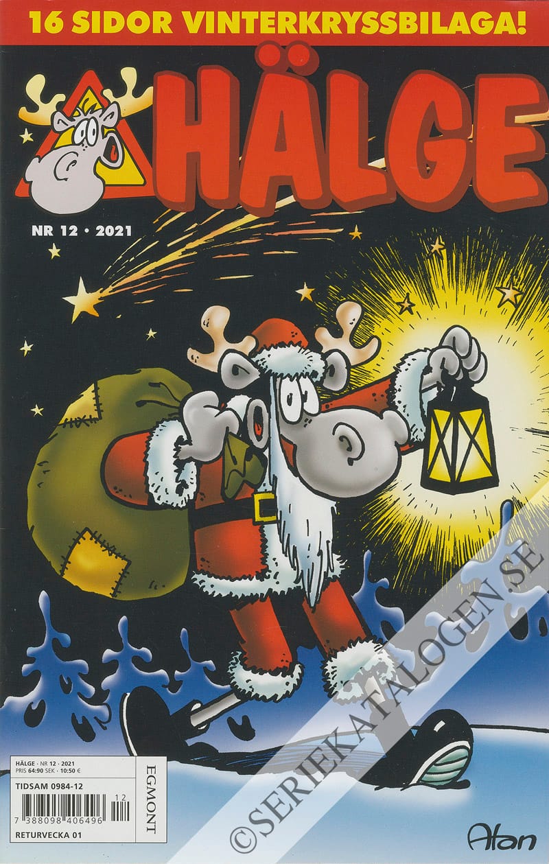 Framsida på Hälge #12 (2021)