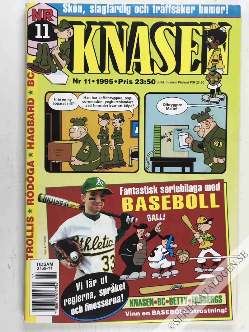 Framsida på Knasen #11 (1995)
