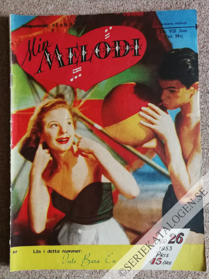 Framsida på Min melodi #26 (1953)