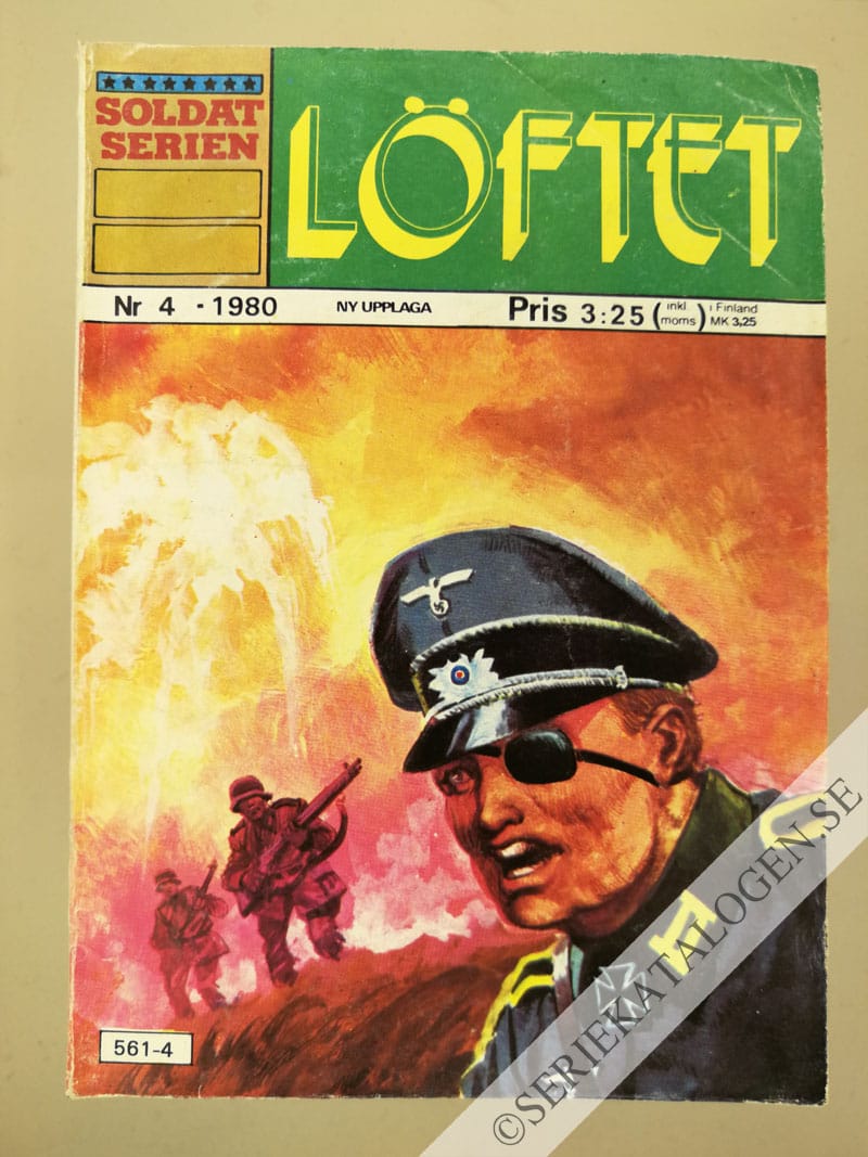 Framsida på Soldatserien #4 - Löftet (1980)