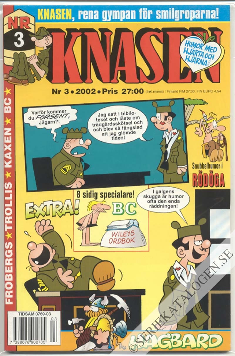 Framsida på Knasen #3 (2002)