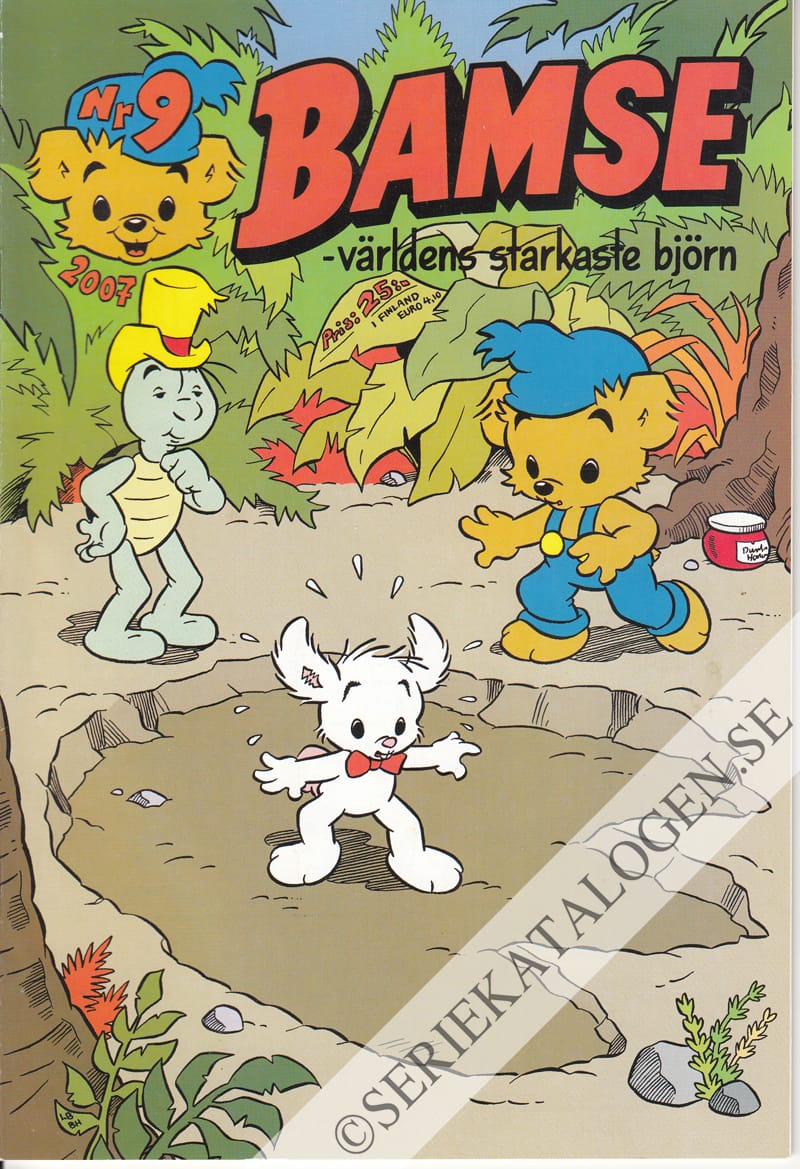 Framsida på Bamse #9 (2007)