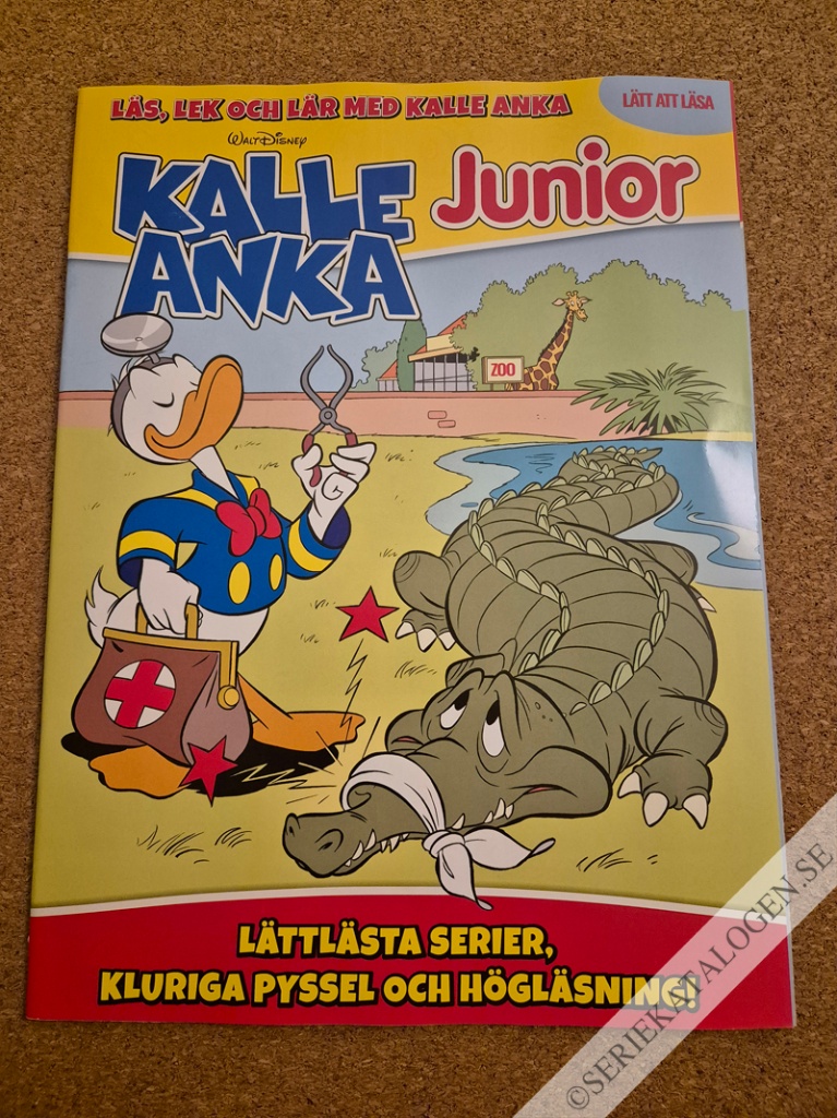 Framsida på Kalle Anka Junior #2 (2026)