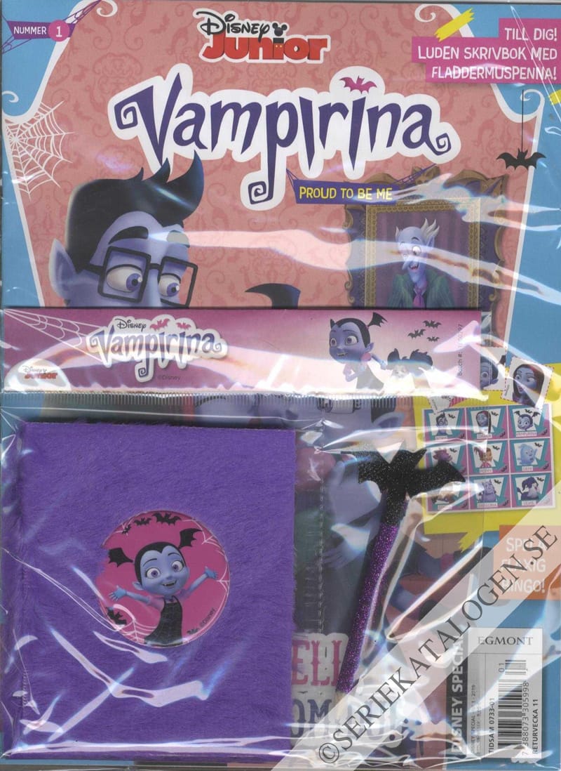 Framsida på Disney special Vampyrina (2019)