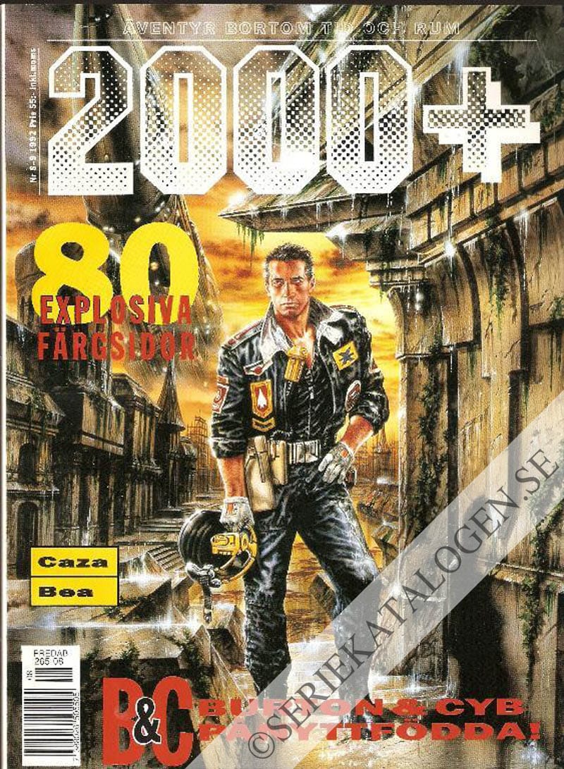 Framsida på 2000+ #8-9 (1992)