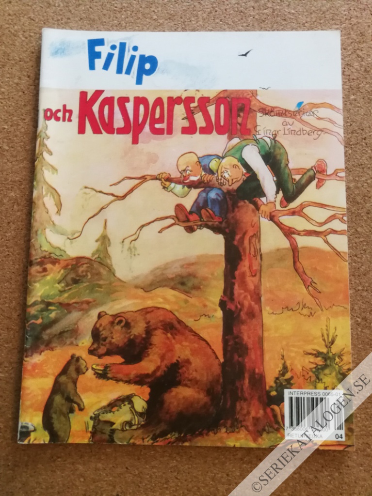 Framsida på Sympatiska Filip och Kaspersson (2006)
