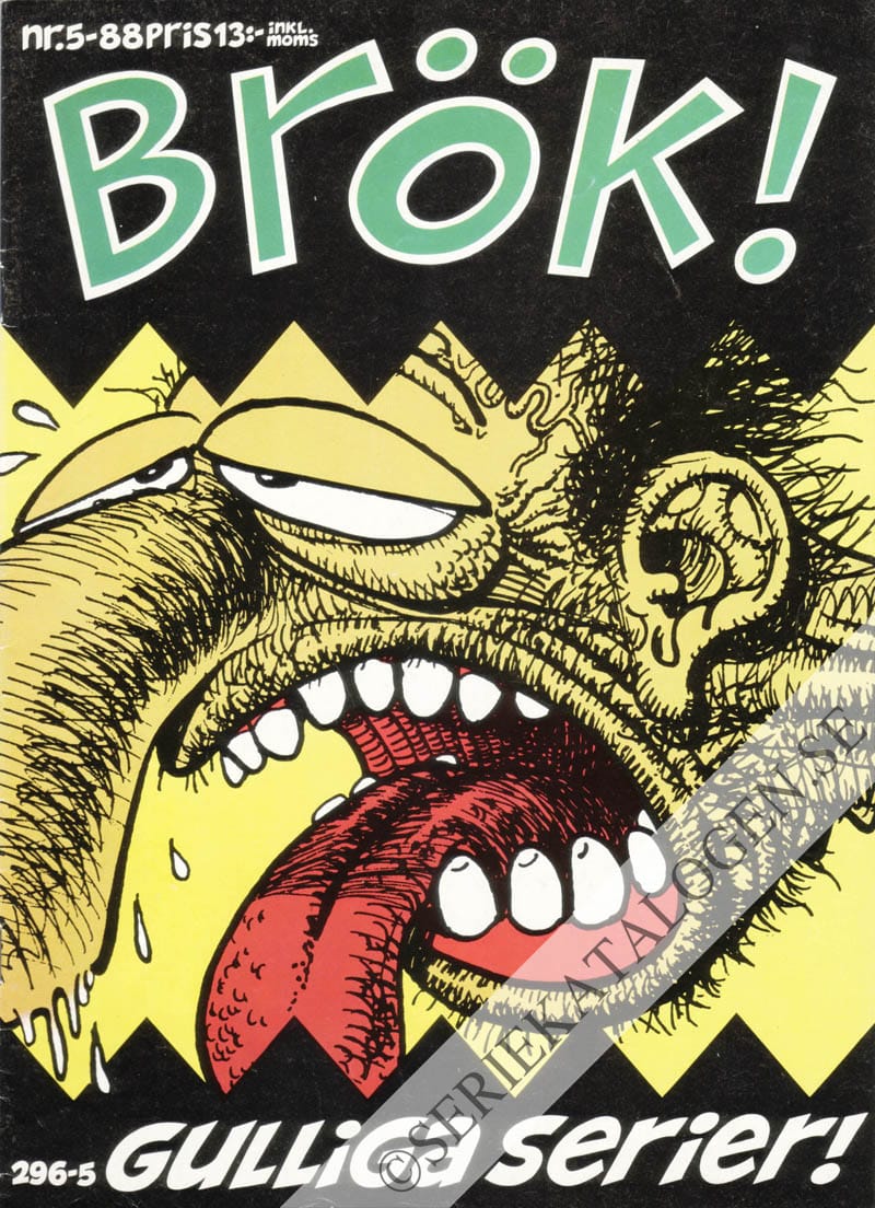 Framsida på Brök! #5 (1988)