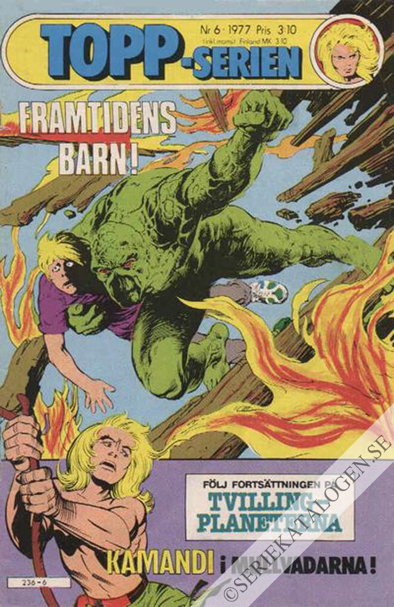 Framsida på Topp-serien #6 (1977)