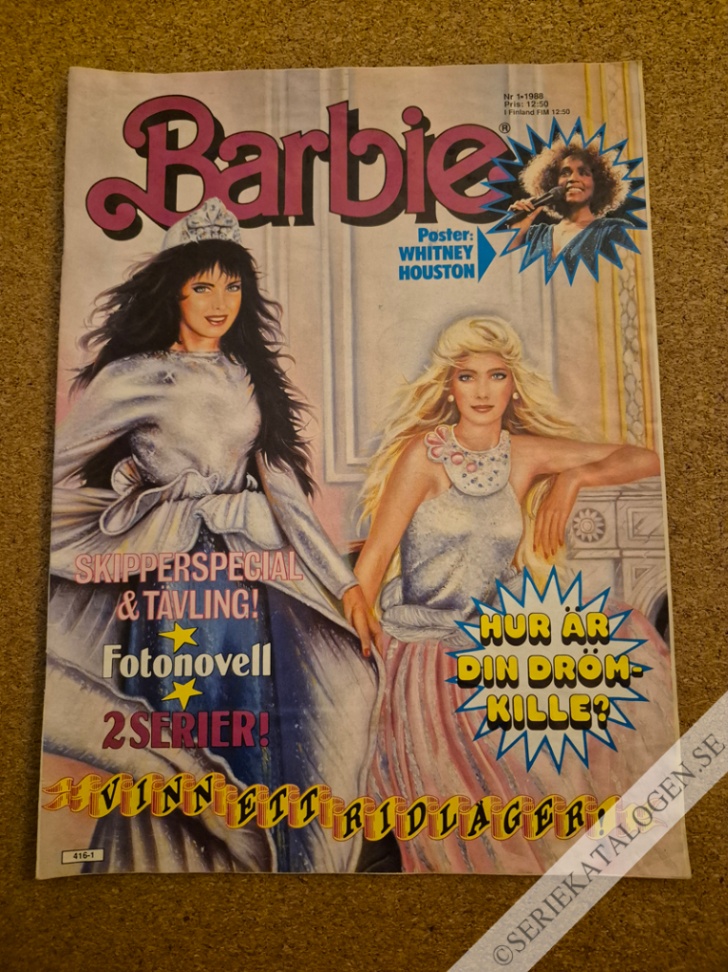 Framsida på Barbie #1 (1988)
