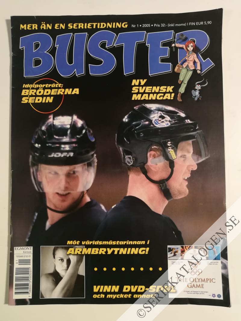 Framsida på Buster #1 (2005)