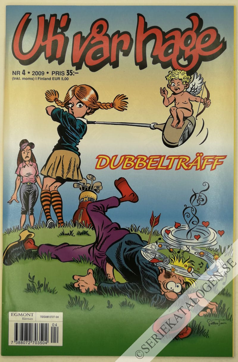 Framsida på Uti vår hage Dubbelträff (2009)