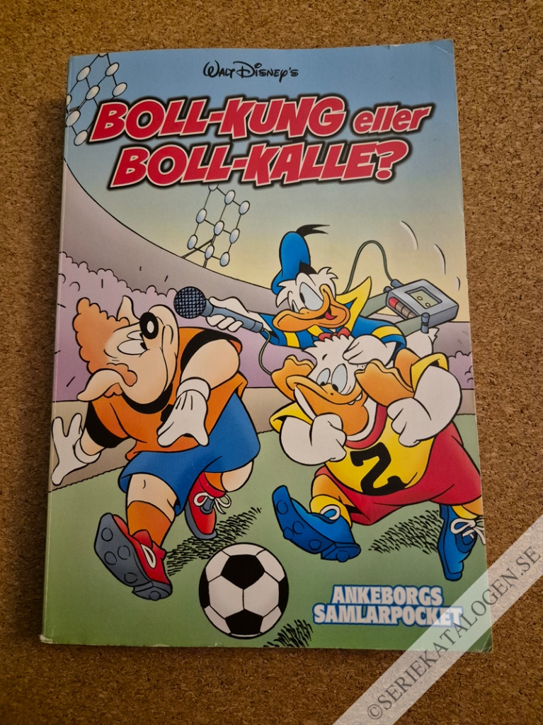 Framsida på Ankeborgs samlarpocket Boll-kung eller Boll-kalle? (2021)