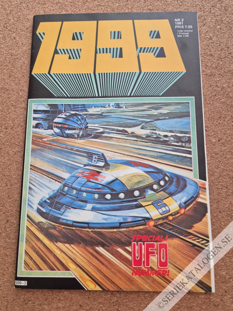 Framsida på 1999 #2 (1981)