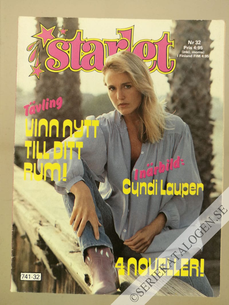 Framsida på Starlet #32 (1984)