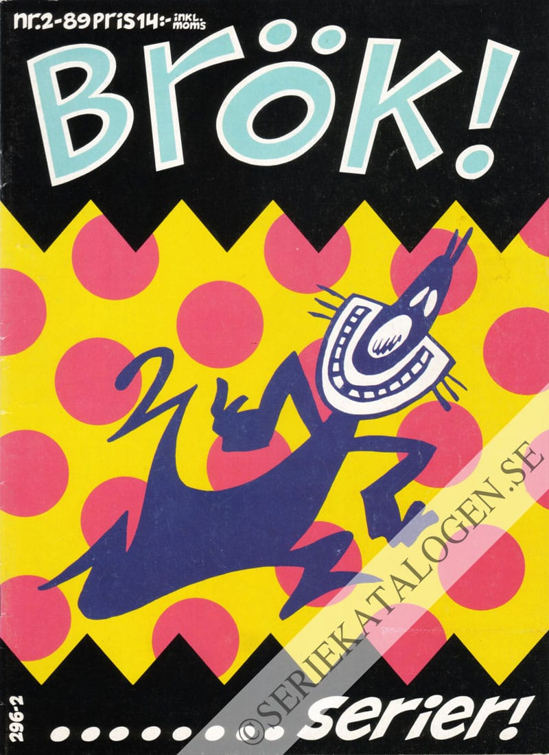 Framsida på Brök! #2 (1989)
