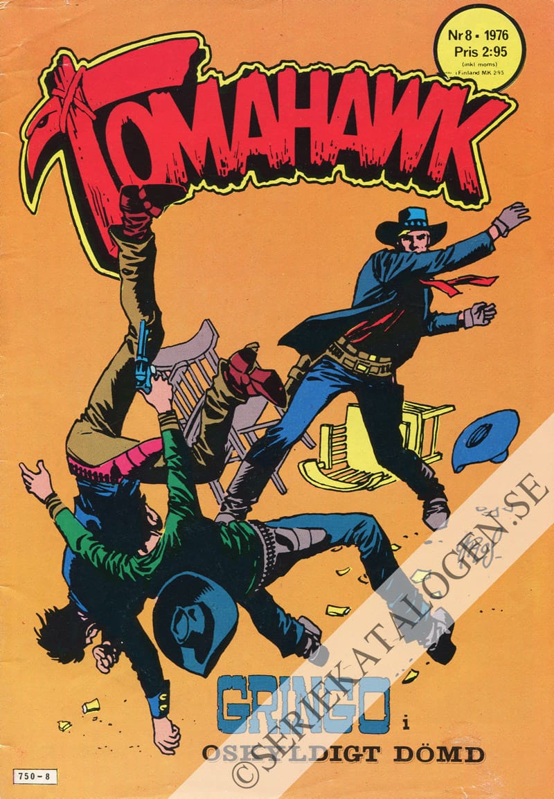 Framsida på Tomahawk #8 (1976)