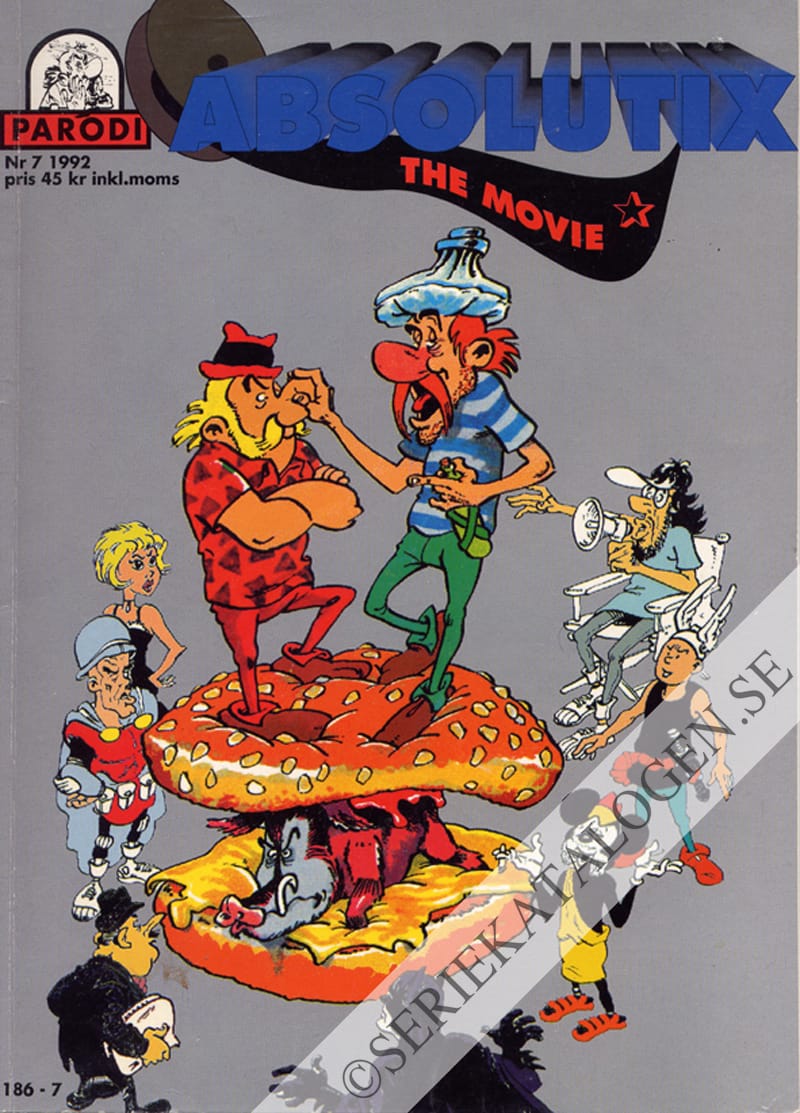 Framsida på Parodi Absolutix - the Movie (1992)