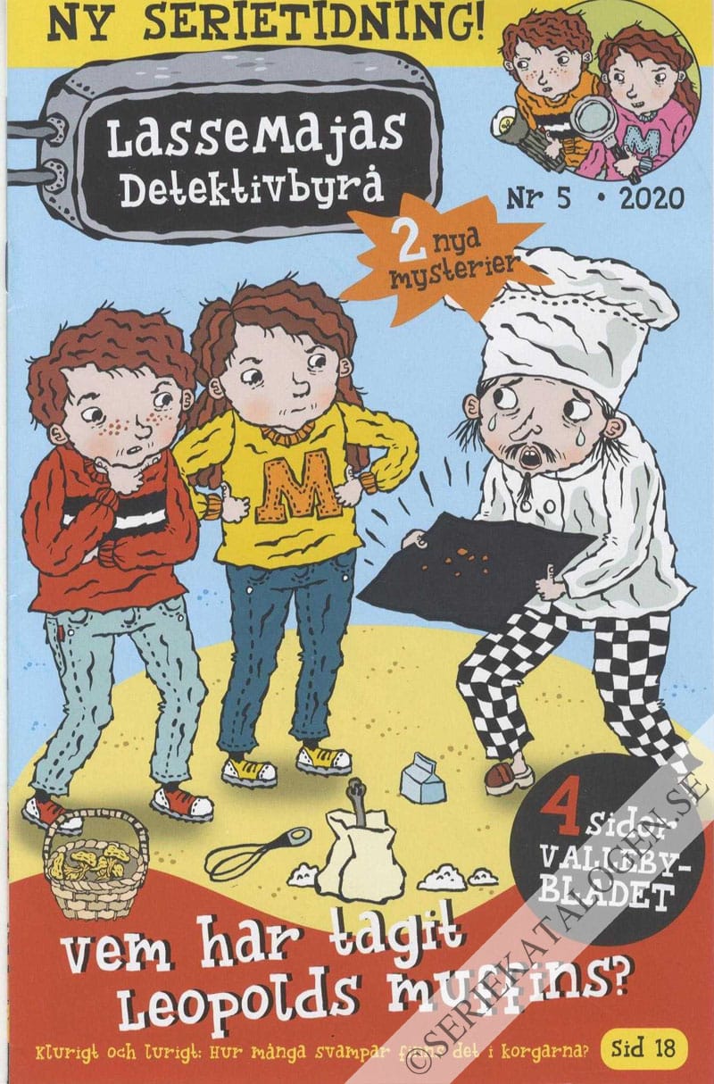 Framsida på LasseMajas detektivbyrå #5 (2020)