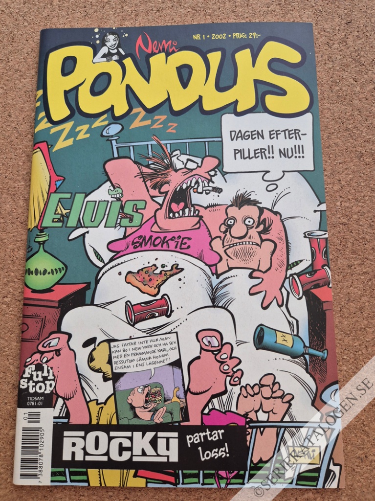 Framsida på Pondus #1 (2002)