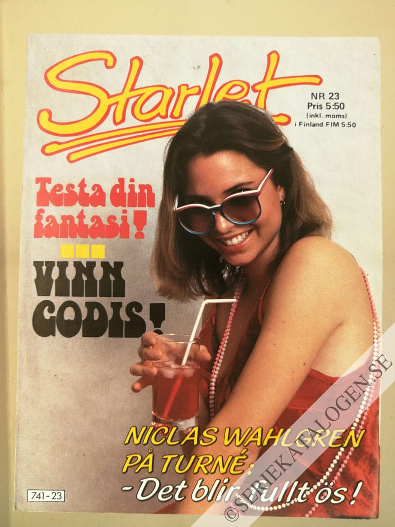 Framsida på Starlet #23 (1985)