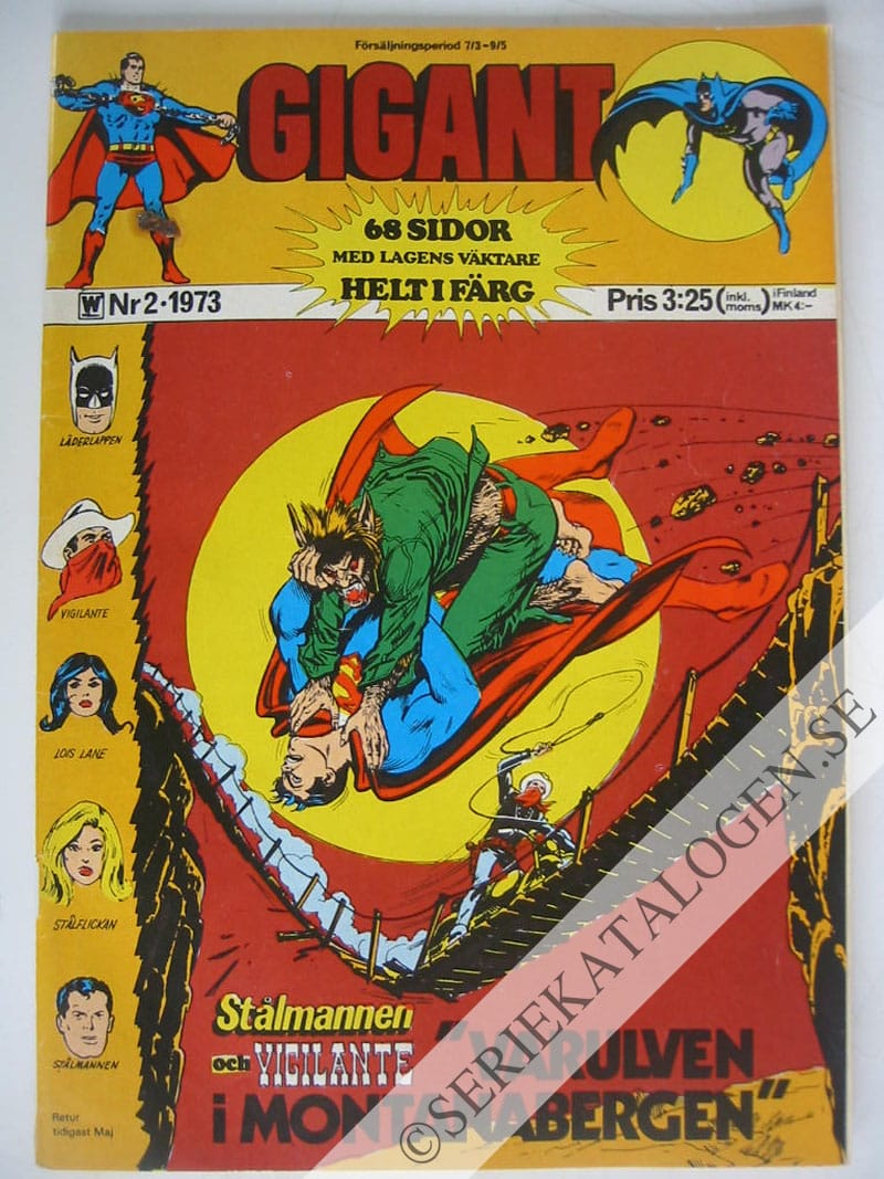 Framsida på Gigant #2 (1973)