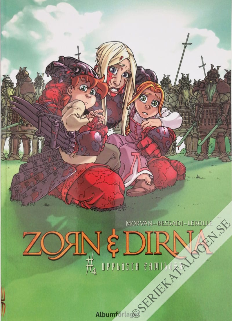 Framsida på Zorn & Dirna Upplösta familjer (2011)