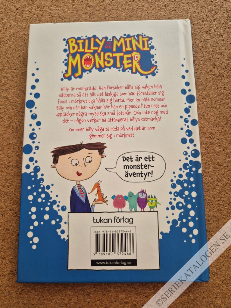 Baksida på Monster i mörkret! (2022)