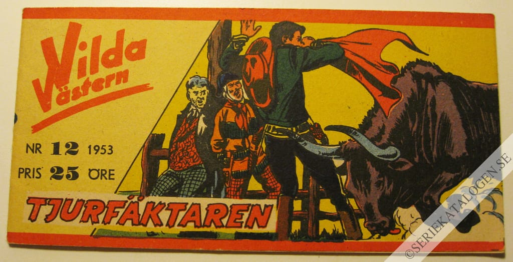 Framsida på Vilda Västern #12 (1953)