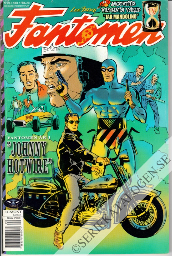 Framsida på Fantomen #20 (2004)