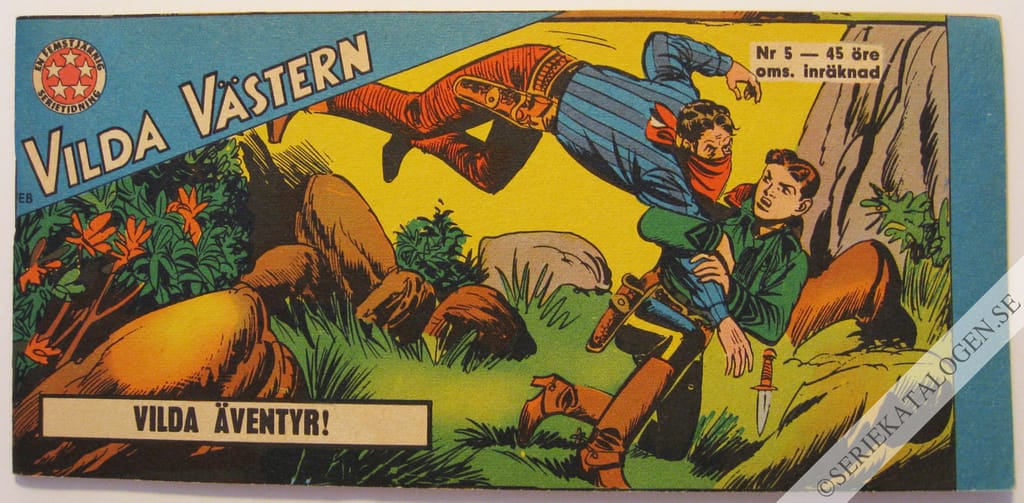 Framsida på Vilda Västern #5 (1967)