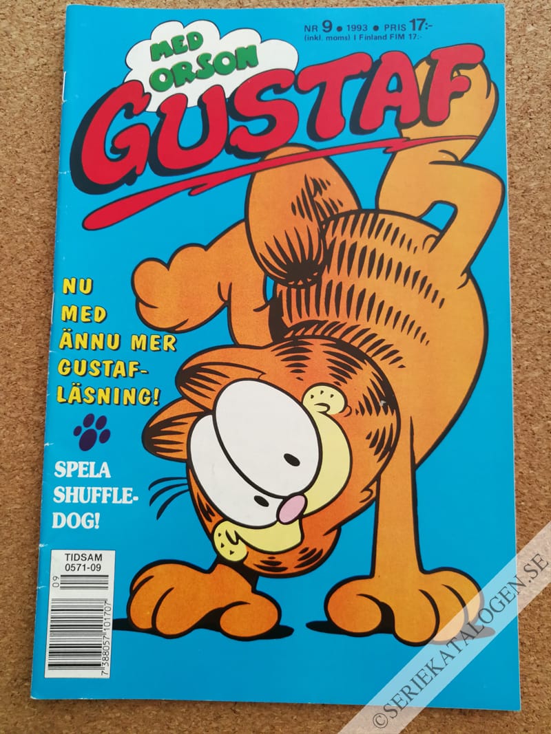 Framsida på Gustaf #9 (1993)